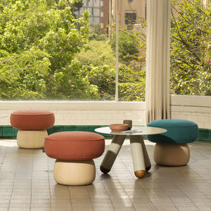 contemporary pouf