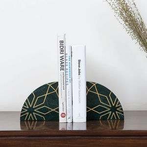 brass bookend