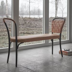 traditional upholstered bench