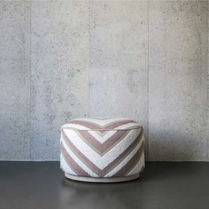 contemporary pouf