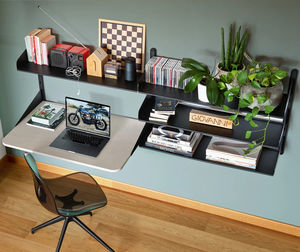 wall-mounted shelves