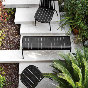 contemporary garden bench