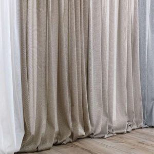plain sheer curtain fabric