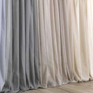 plain sheer curtain fabric
