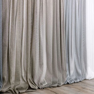 plain sheer curtain fabric