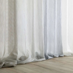 striped sheer curtain fabric