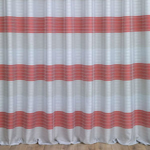 striped sheer curtain fabric