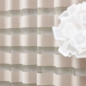 striped sheer curtain fabric 1