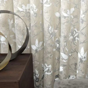 floral pattern sheer curtain fabric 1