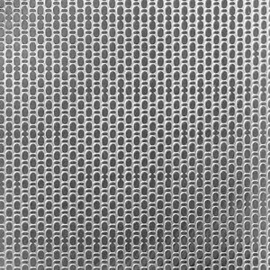 patterned metal sheet 1