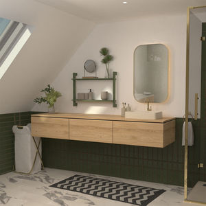 wall-mounted shelves