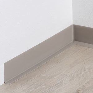 White skirting - WSL 50/15 OBJEKT-SK - BOLTA - black / brown / gray