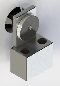 stainless steel glass clamp