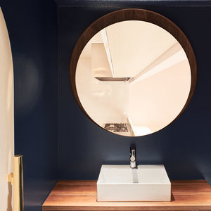 wall-mounted mirror