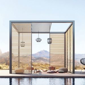 self-supporting pergola