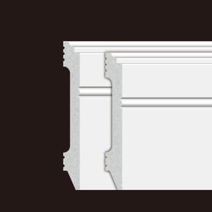 white skirting