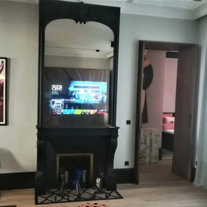 wall-mounted TV mirror