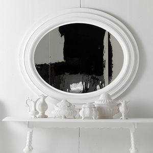 wall-mounted mirror