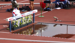 steeplechase water jump hurdle