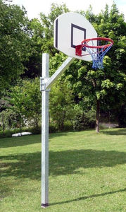outdoor basketball stand