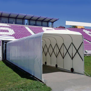 sports field telescopic tunnel