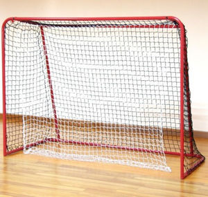 metal hockey goal