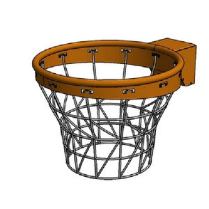 outdoor basketball hoop