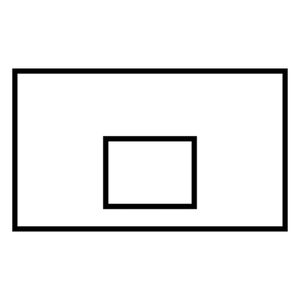 wooden basketball backboard