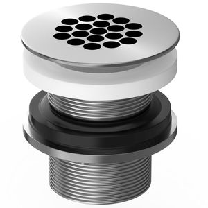 sink drain without overflow