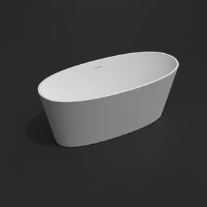 oval bathtub