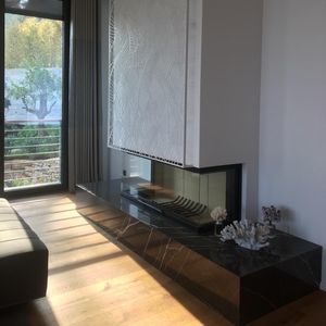 wood-burning fireplace 1