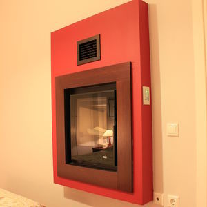 wood-burning fireplace insert