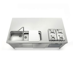 contemporary kitchen island