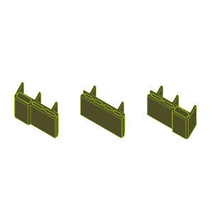 concrete shuttering block