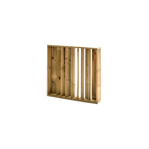 wooden room divider