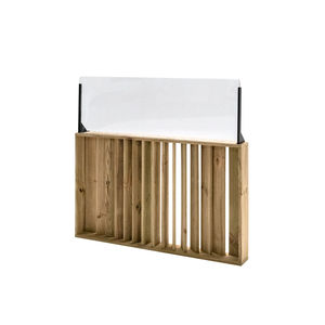 wooden room divider