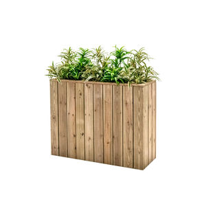 wooden planter