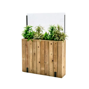 wooden planter
