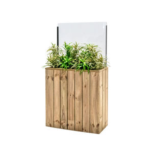 wooden planter