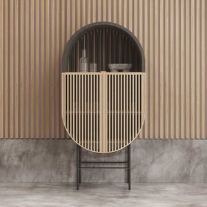 contemporary bar cabinet