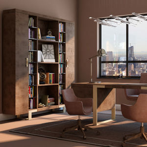 free-standing bookcase