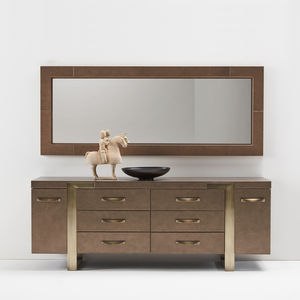 wall-mounted mirror
