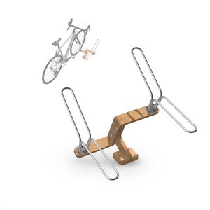 floor-mounted bike stand