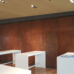 concrete look wall covering