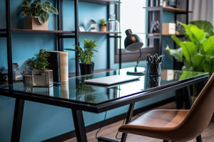 glass countertop