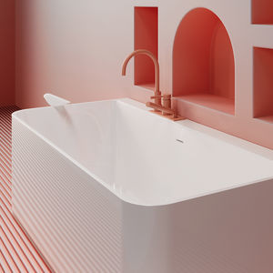 back to wall bathtub 1