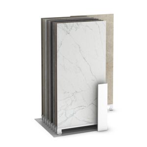 metal tile display rack