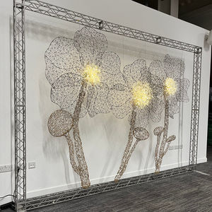 metallic art installation 1