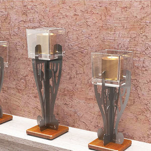 stainless steel candle holder