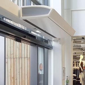 wall-mounted air curtain